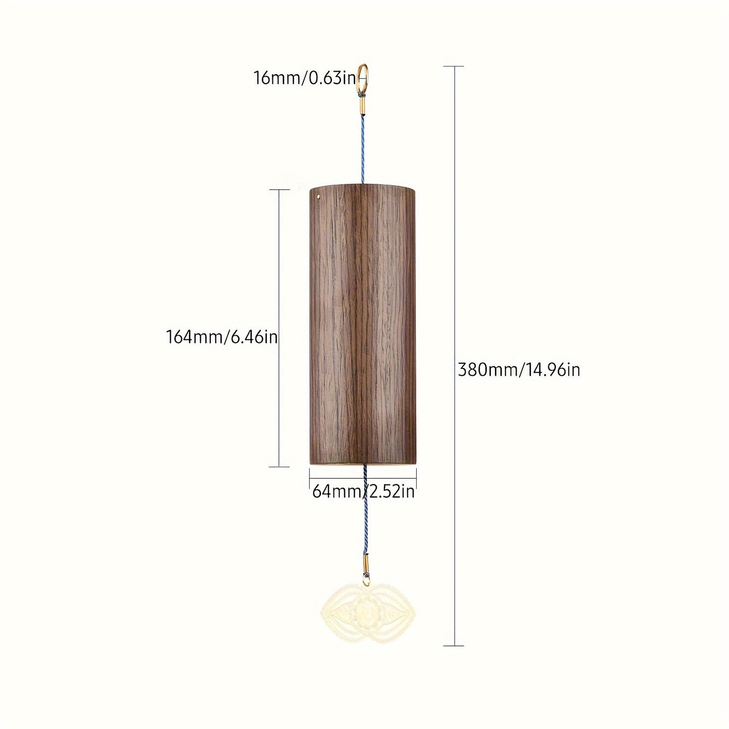 1pc Chord Wind Chime Singing