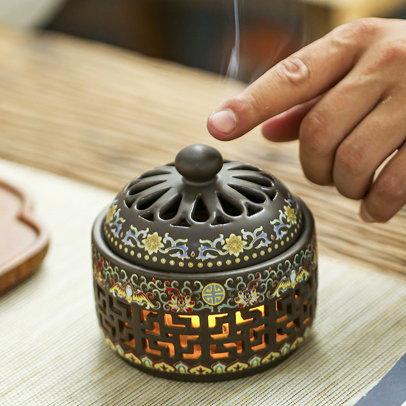 Incense Burner and Built-In Light