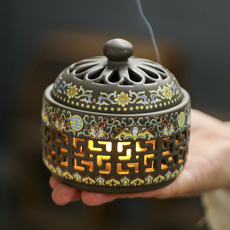 Incense Burner and Built-In Light