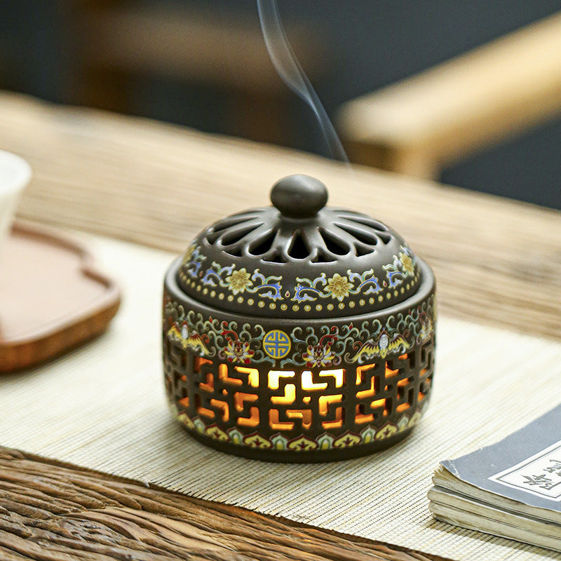 Incense Burner and Built-In Light