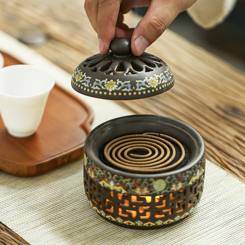 Incense Burner and Built-In Light