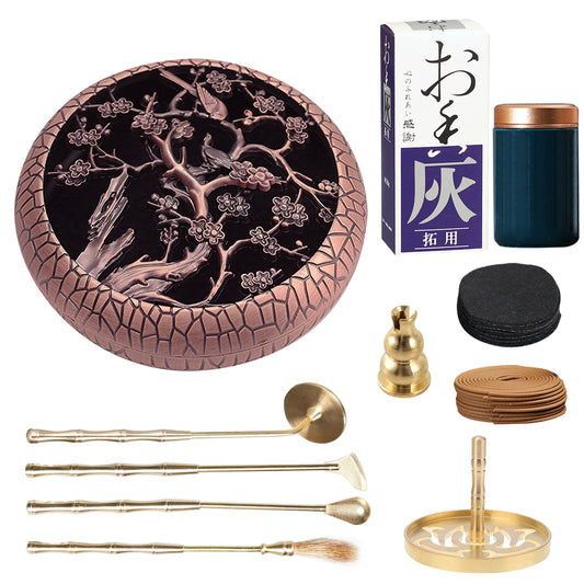 A Incense Seal Set alloy Incense Burner