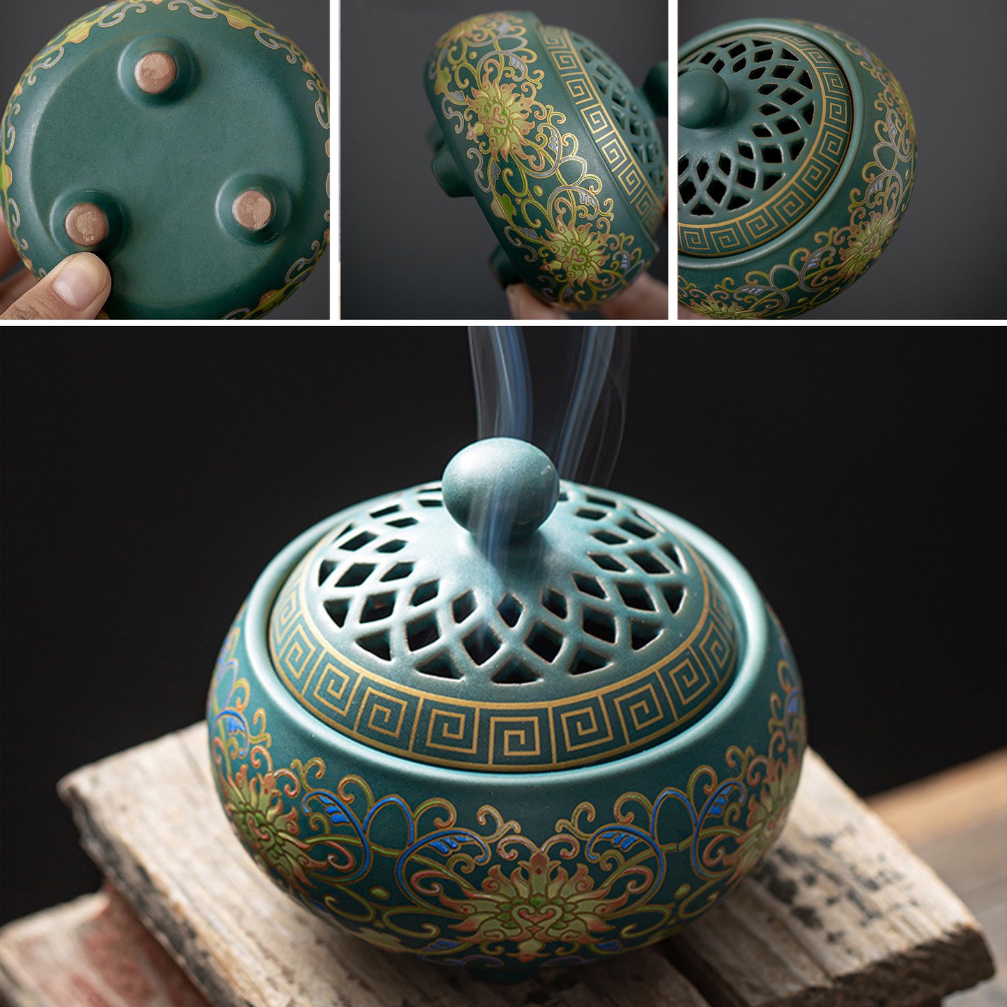 Ceramic Incense Burner Ornament Censer