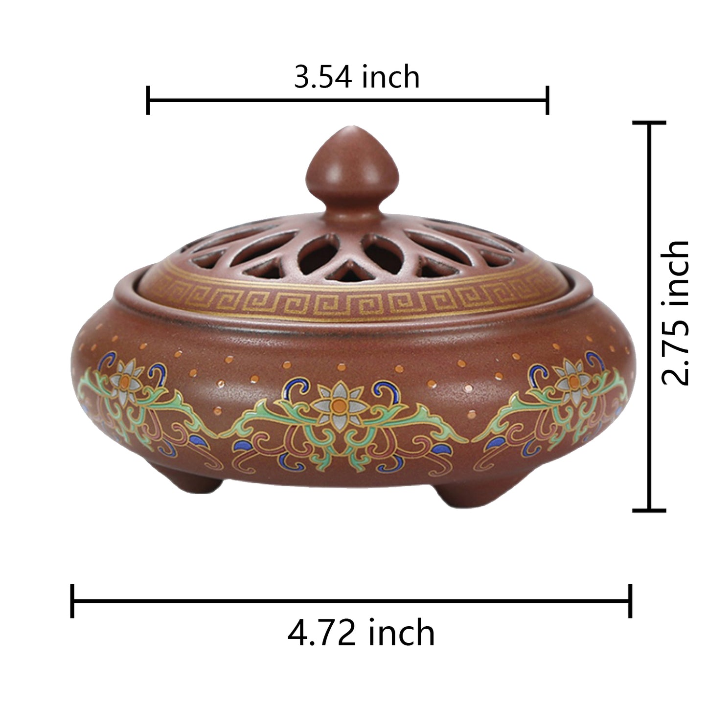 Ceramic Incense Burner Ornaments