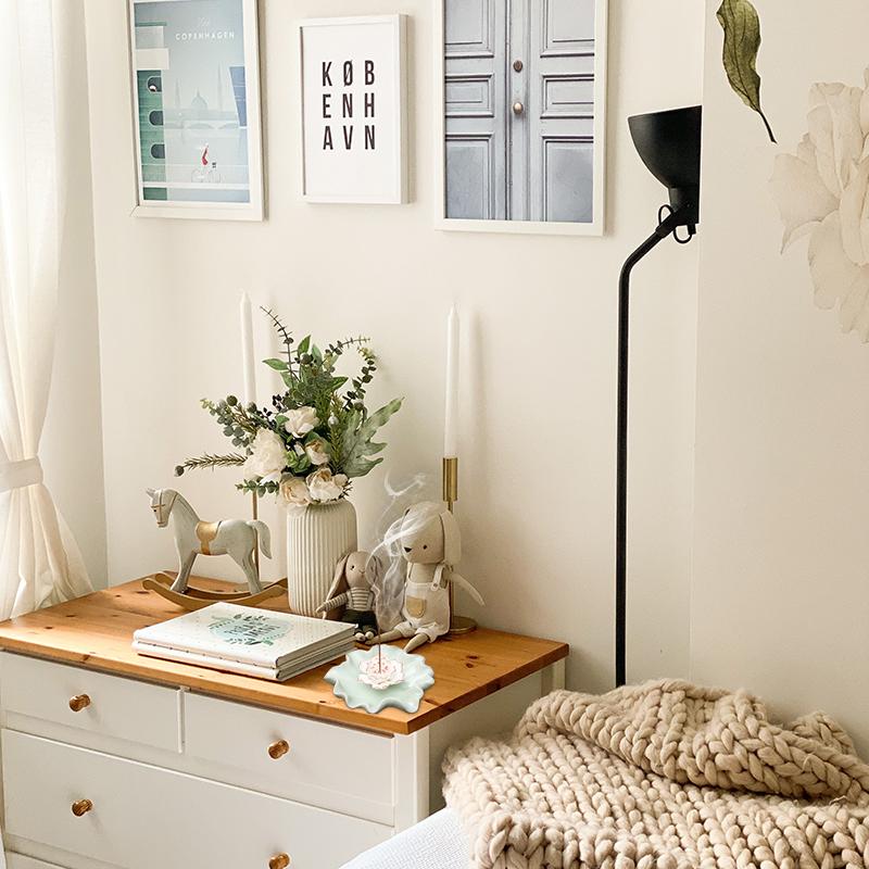 Incense Burner Lotus Leafs