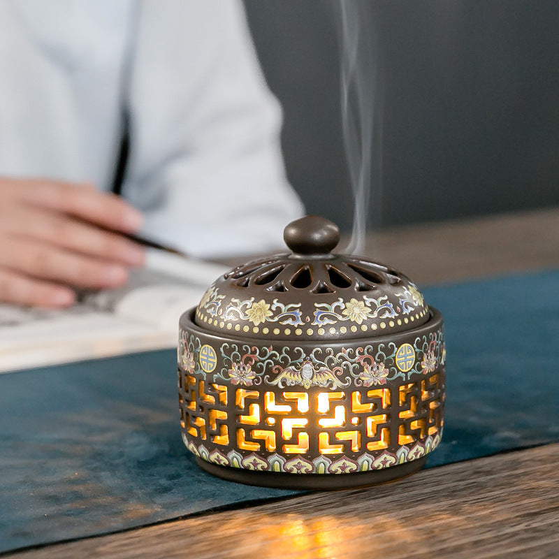 Incense Burner and Built-In Light