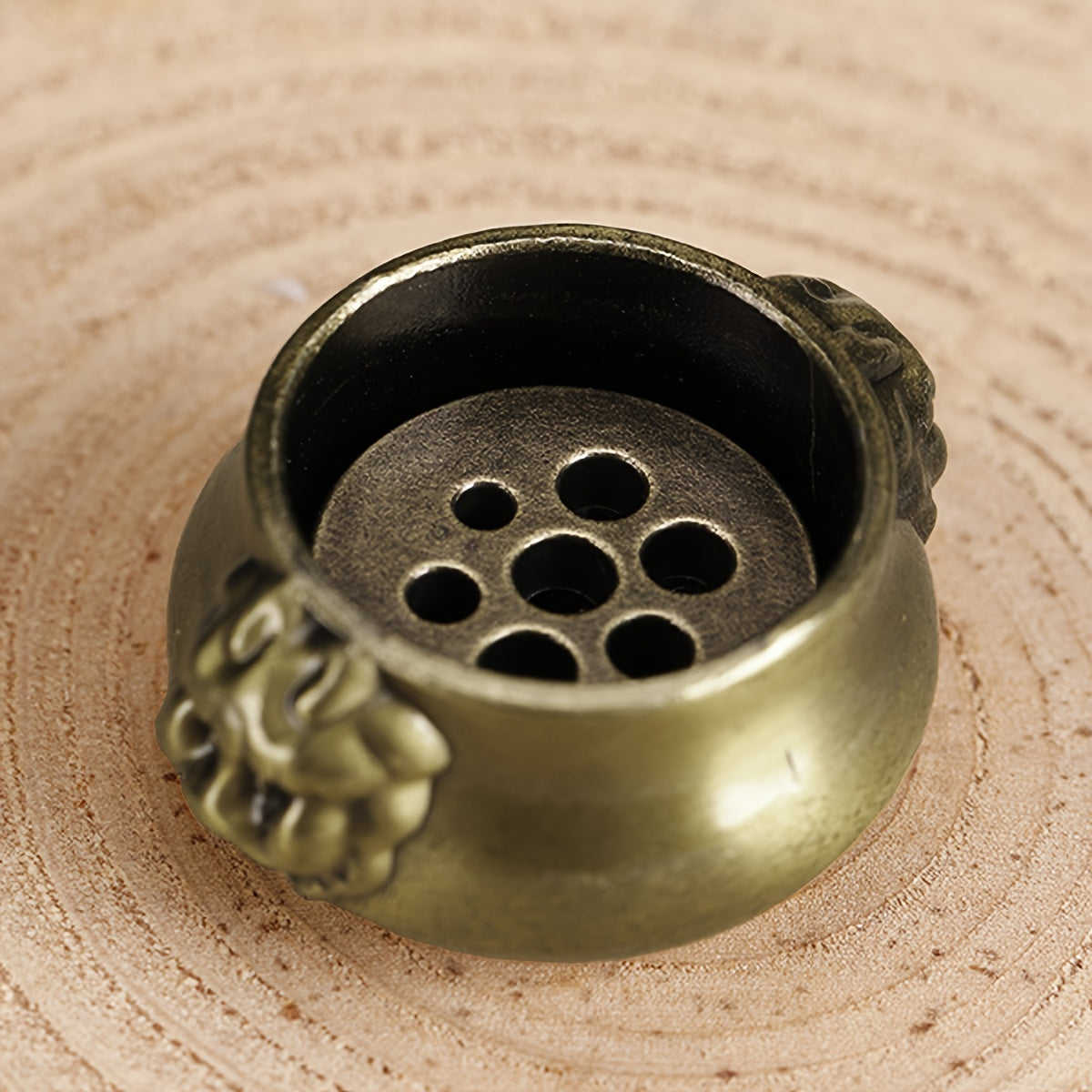 Mini Alloy Incense Holder