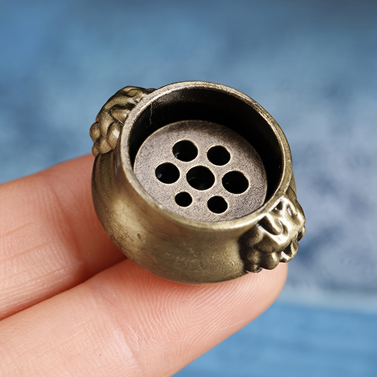 Mini Alloy Incense Holder