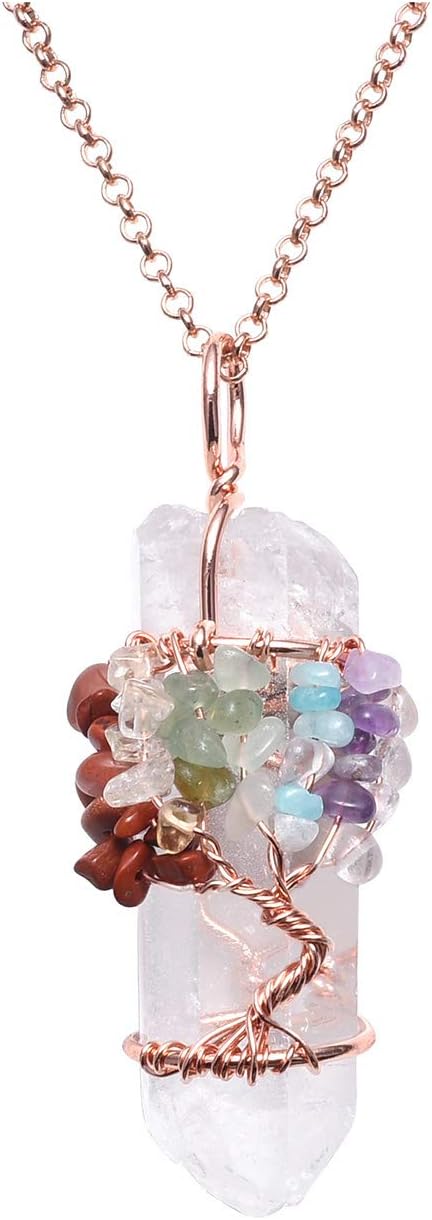 Natural 7 Chakra Stone Tree of Life