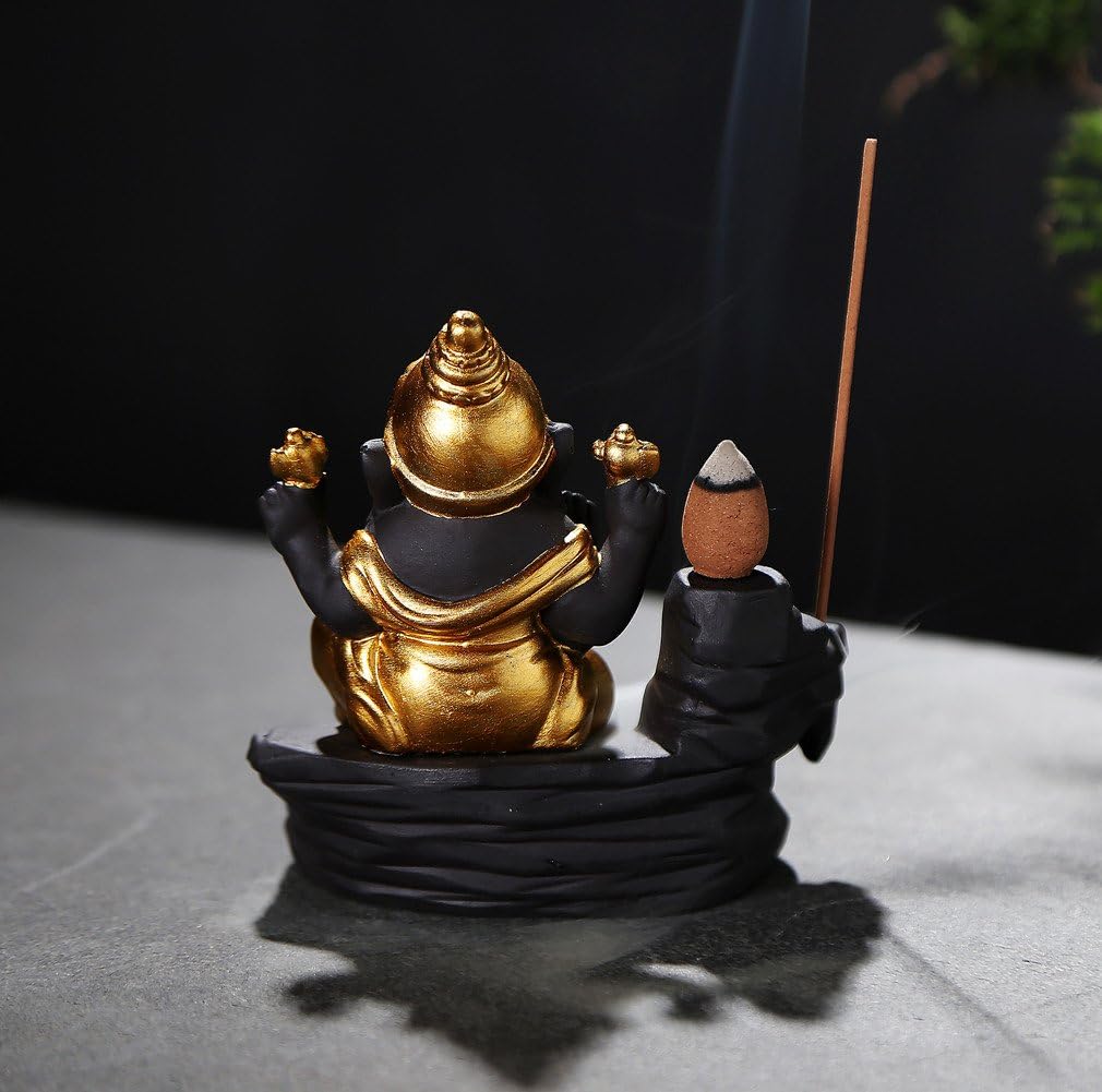 Handmade Ceramic Incense Holder (Ganesha)