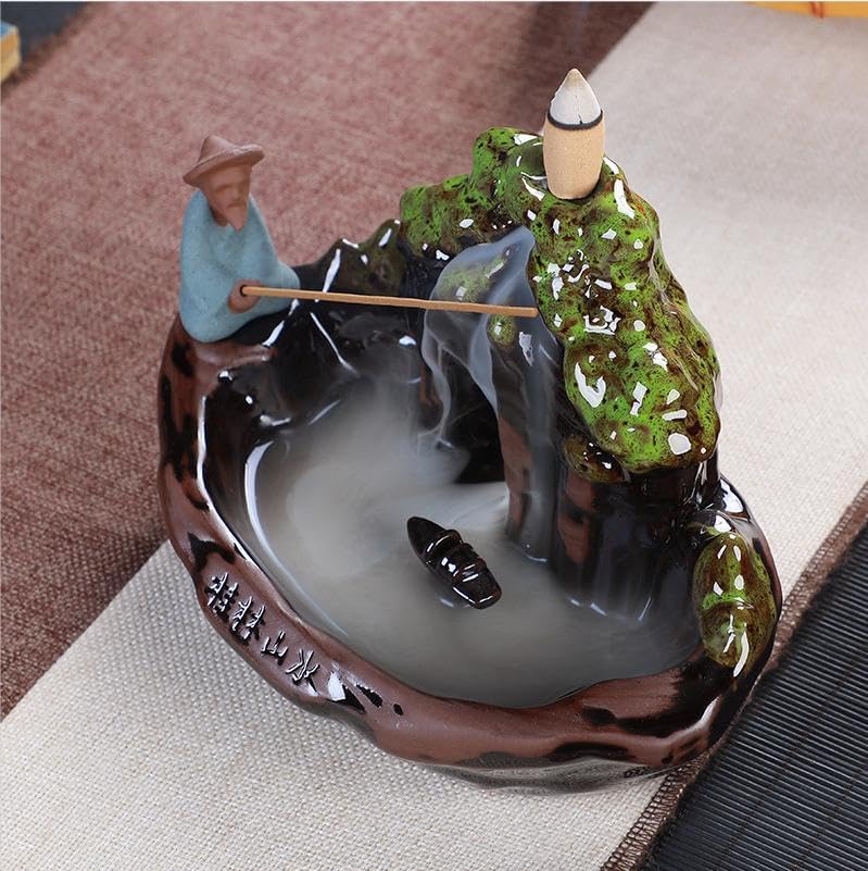 Landscape Backflow Incense Holder