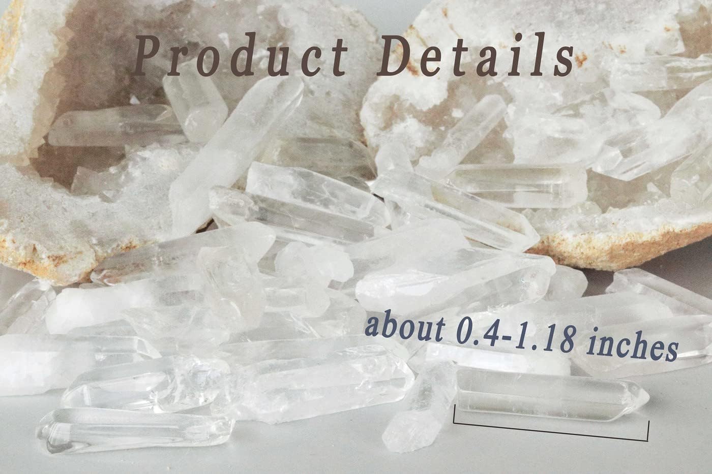 Clear Quartz Crystals Points Bulk Healing Crystal Stones