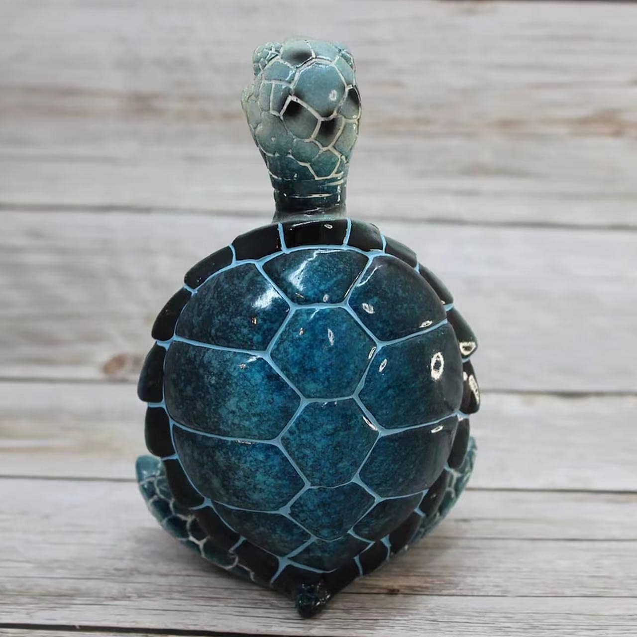 Sea Turtle Statue Meditation Yoga Decor