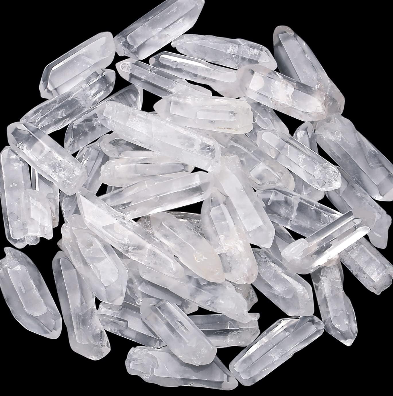 Clear Quartz Crystals Points Bulk Healing Crystal Stones