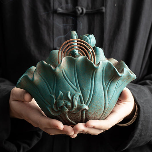 Creative Ceramic Lotus Ornament