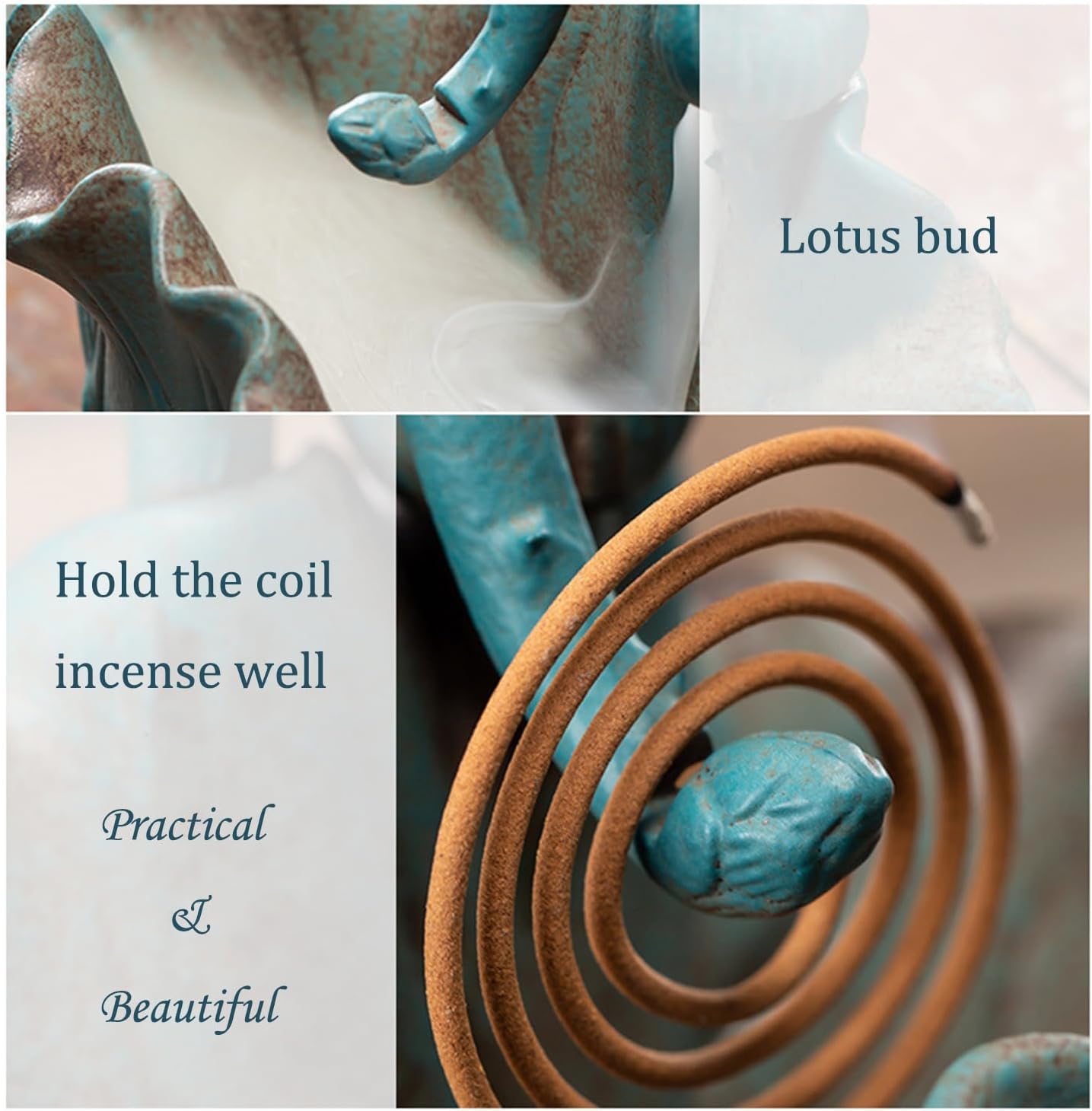 Creative Ceramic Lotus Ornament