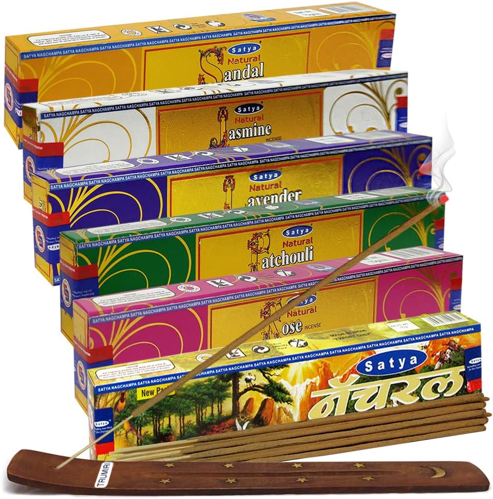 Incense Sticks Variety Pack of 12 Total 180 Sticks