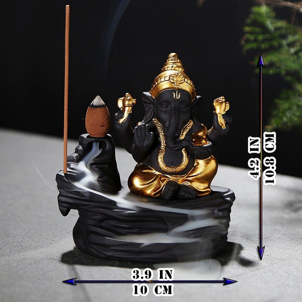 Handmade Ceramic Incense Holder (Ganesha)