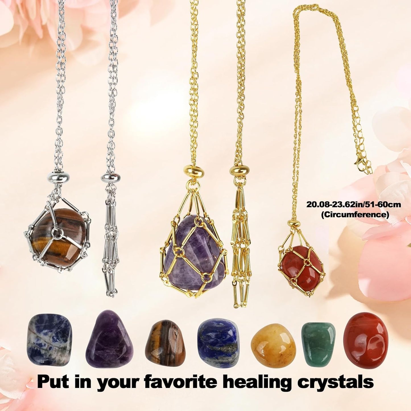 16Pcs Crystals and Healing Stones Set