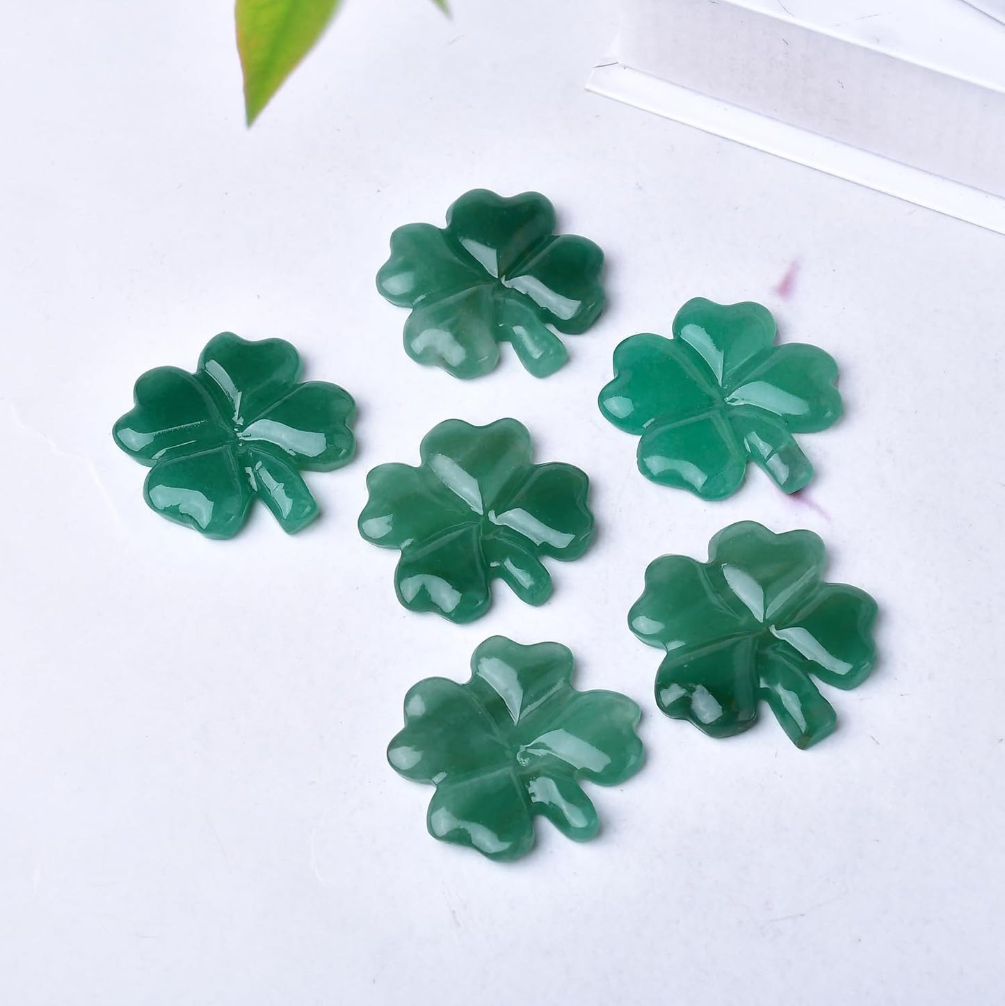 1PC Natural Green Aventurine Four Leaf