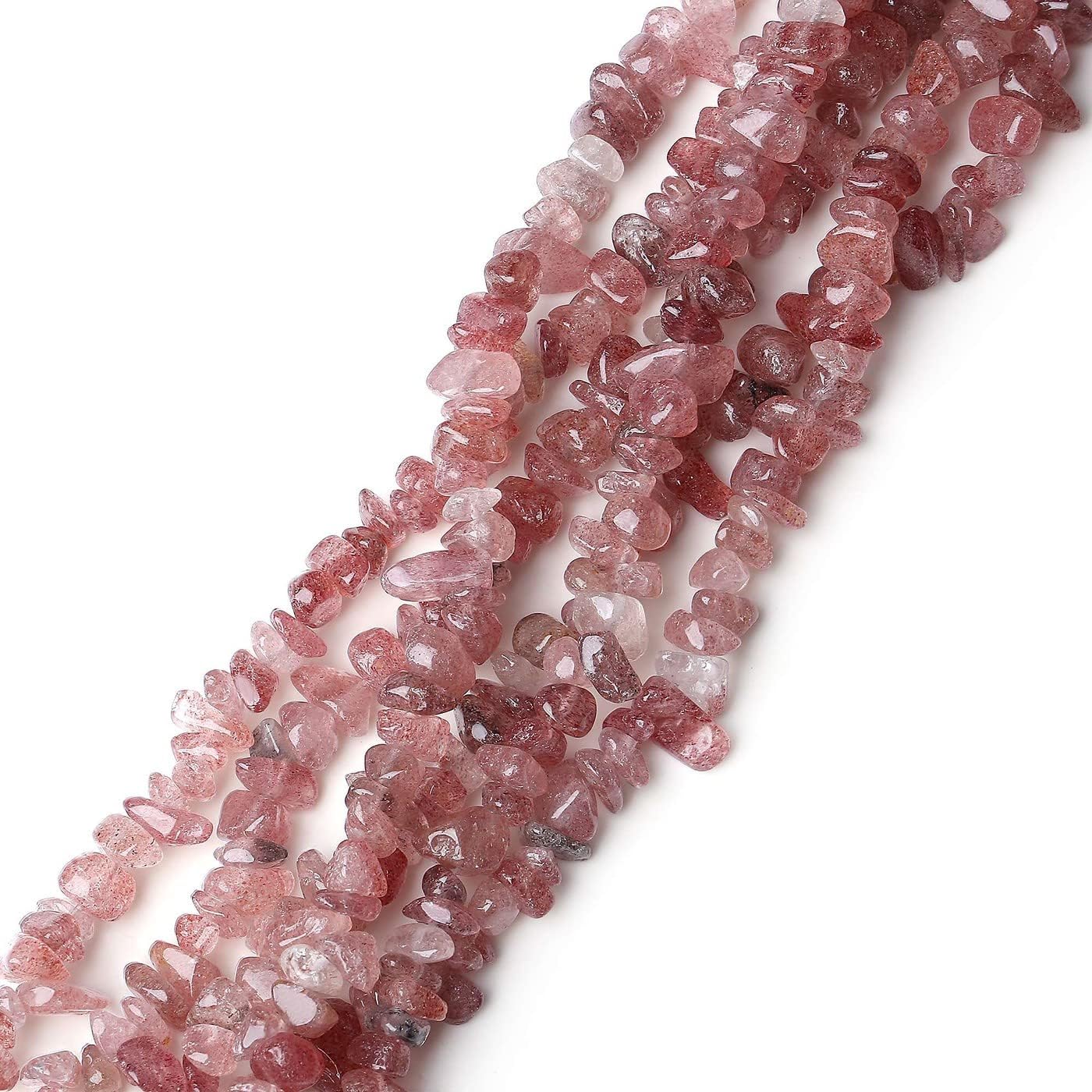 7 Chakra 400pcs Natural Chip Stone Beads 5-8mm