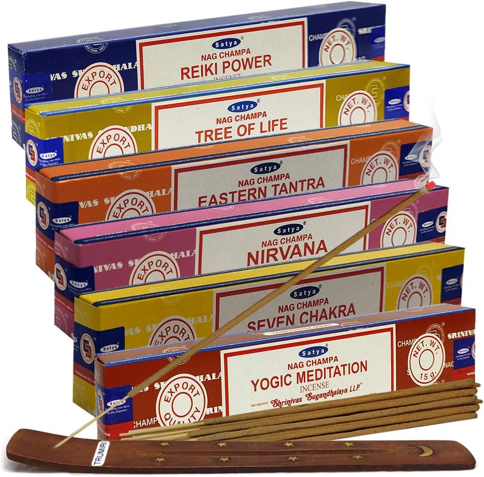 Incense Sticks Variety Pack of 12 Total 180 Sticks