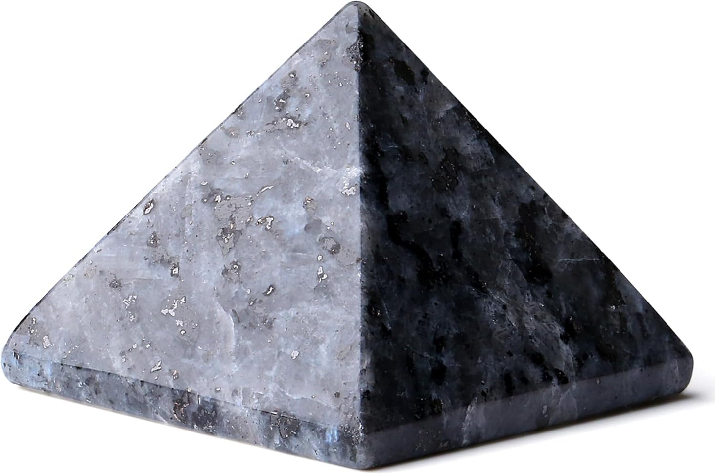 Obsidian Crystal Pyramid 1.5" Black Crystals