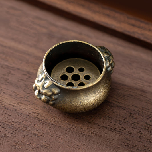 Mini Alloy Incense Holder