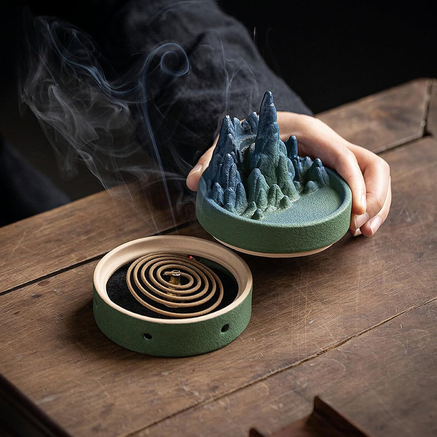 Ceramic Backflow Incense Burner