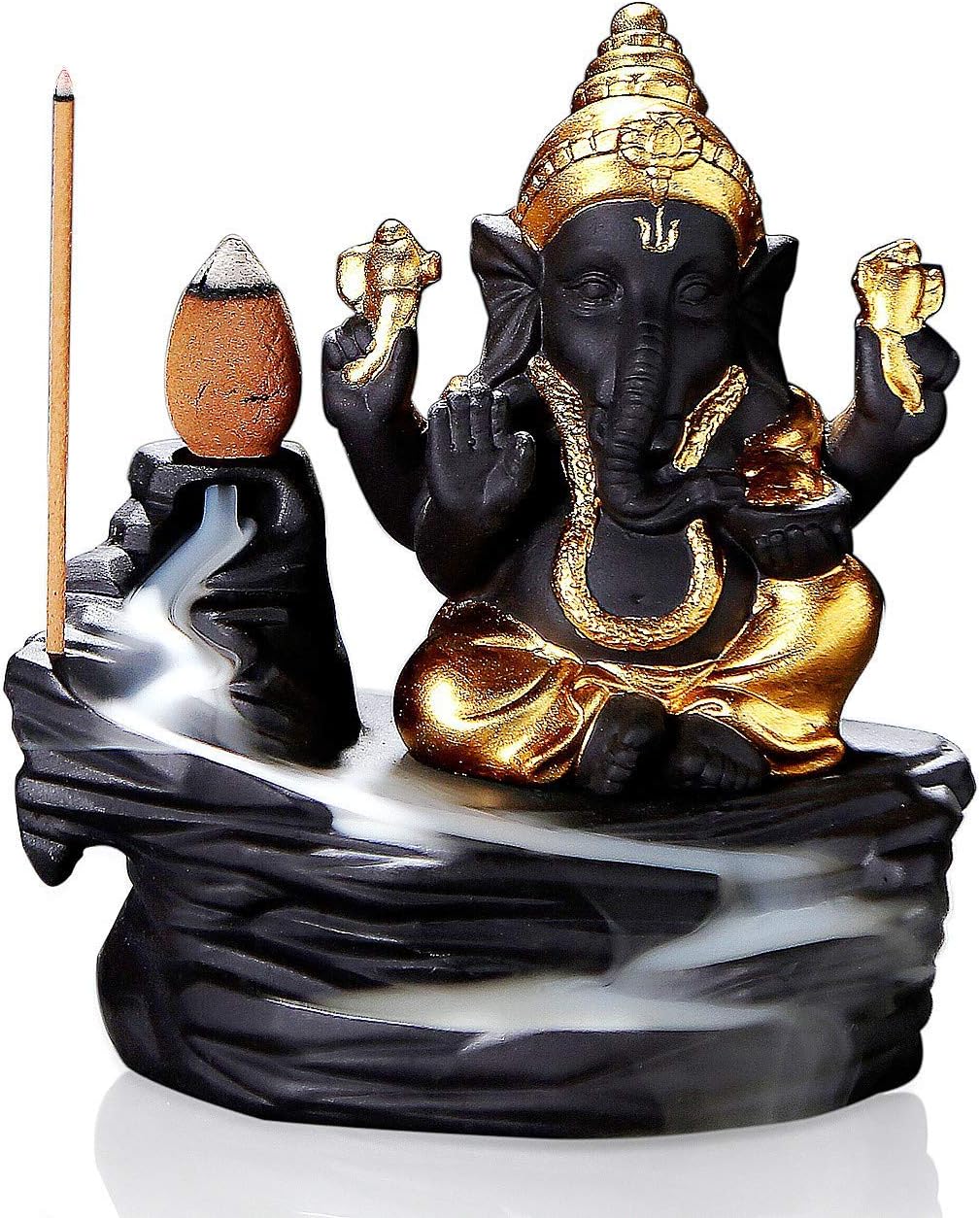 Handmade Ceramic Incense Holder (Ganesha)