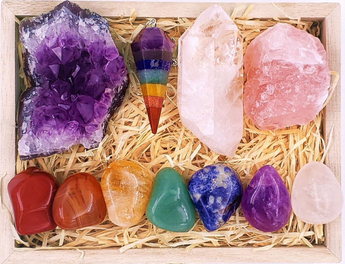 Premium Crystals and Healing Stones Kit