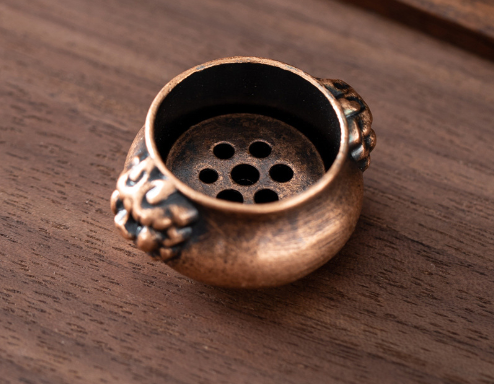 Mini Alloy Incense Holder