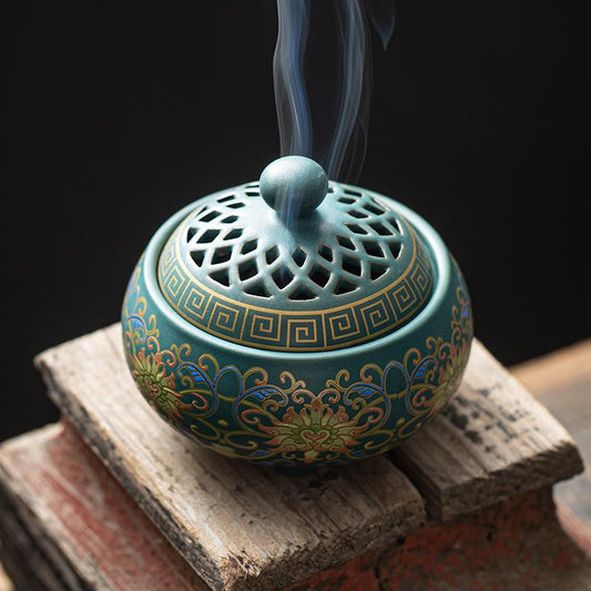 Ceramic Incense Burner Ornament Censer